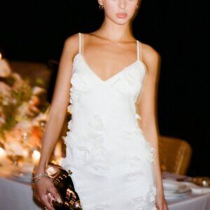Abercrombie Applique Floral Mini Dress